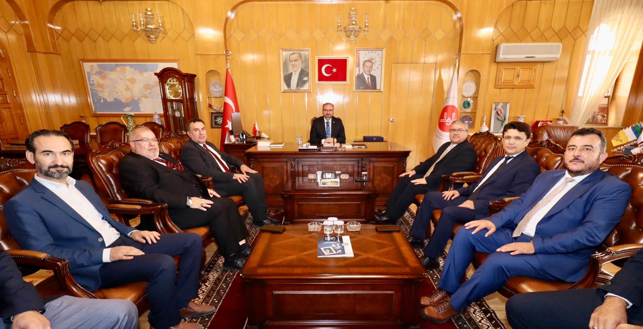 Konya İl Müftüsü Celal BÜYÜK'e Hayırlı Olsun Ziyareti